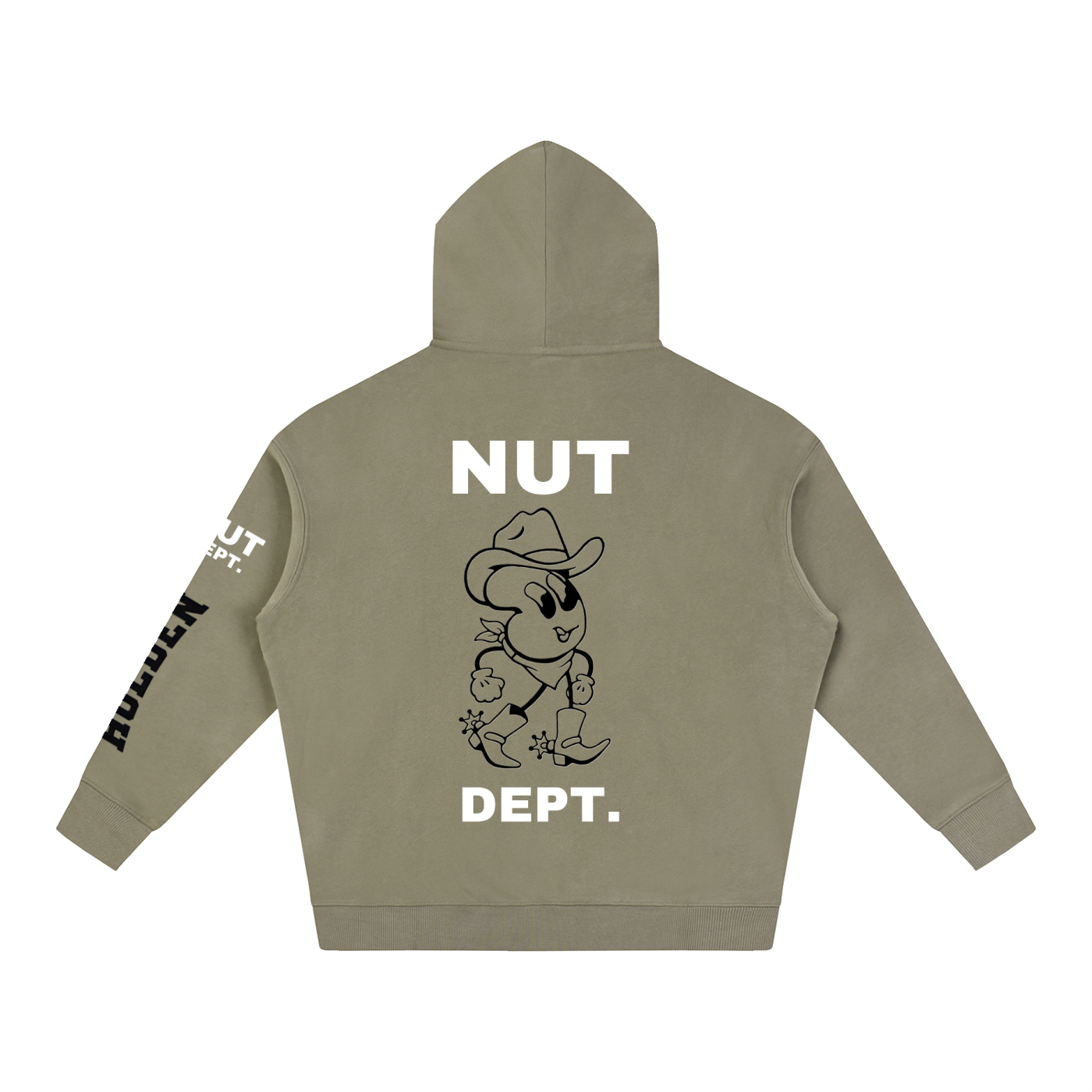 'Howdy Holden' Nut Dept. Oversize Fleeced Hoodie