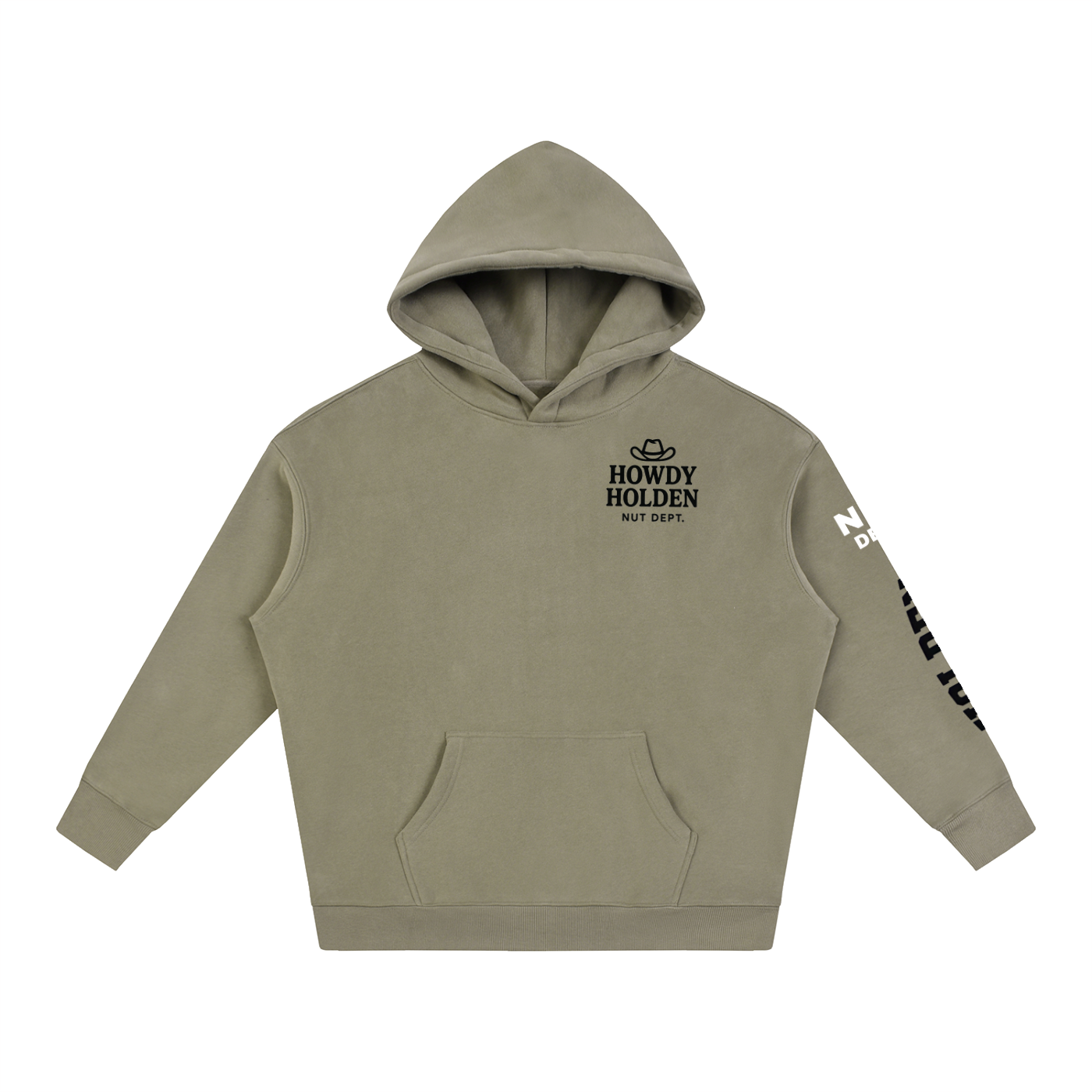 'Howdy Holden' Nut Dept. Oversize Fleeced Hoodie